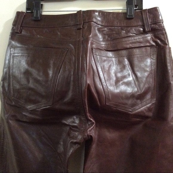 Gorgeous Gap smooth leather pants - Picture 6 of 9